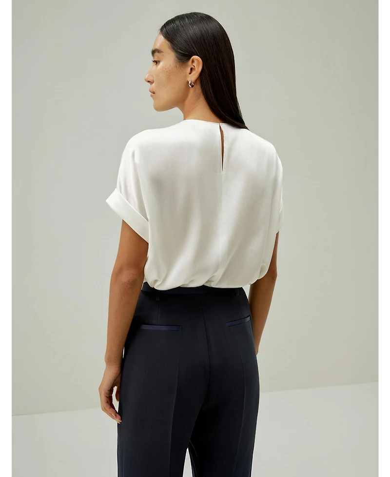 Lilysilk Women's Contemporary Oversized Silk Top