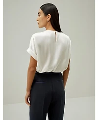 Lilysilk Women's Contemporary Oversized Silk Top
