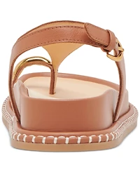 Dolce Vita Women's Stefan Toe Ring Thong Jewelry Footbed Flat Sandals