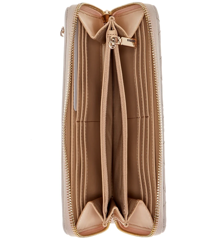 Shop Guess Laurel Ii Slg Large Zip Around Wallet at Beverly Center