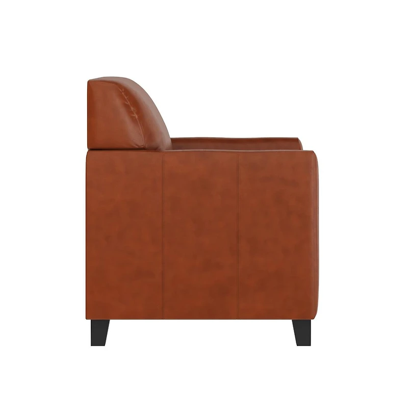 Chair With Clean Line Stitched Frame