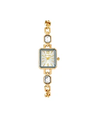 Jessica Carlyle Women's Shiny Gold Metal Alloy Analog Watch, 16mm