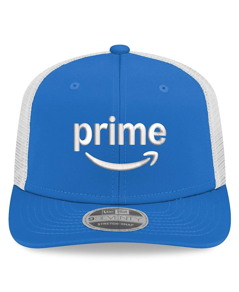 New Era Men's Blue/White Chase Elliott Amazon Prime 9SEVENTY Adjustable Hat