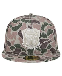 New Era Men's Cleveland Browns Geo Camo 59FIFTY Fitted Hat