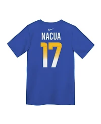 Nike Preschool Puka Nacua Royal Los Angeles Rams Player Name Number T-Shirt