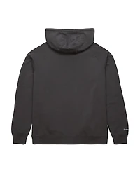 Mitchell & Ness Women's Gray Philadelphia Eagles Funnel Neck Pullover Hoodie