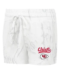 Concepts Sport Women's White Kansas City Chiefs Plus Size Quartz Tank Top Shorts Set