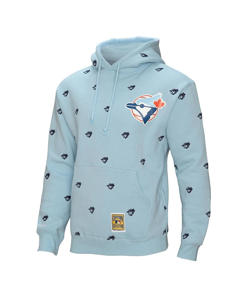 Mitchell & Ness Men's Light Blue Toronto Jays Repeat Pullover Hoodie