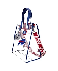 Loungefly Buffalo Bills Clear Convertible Backpack Tote Bag