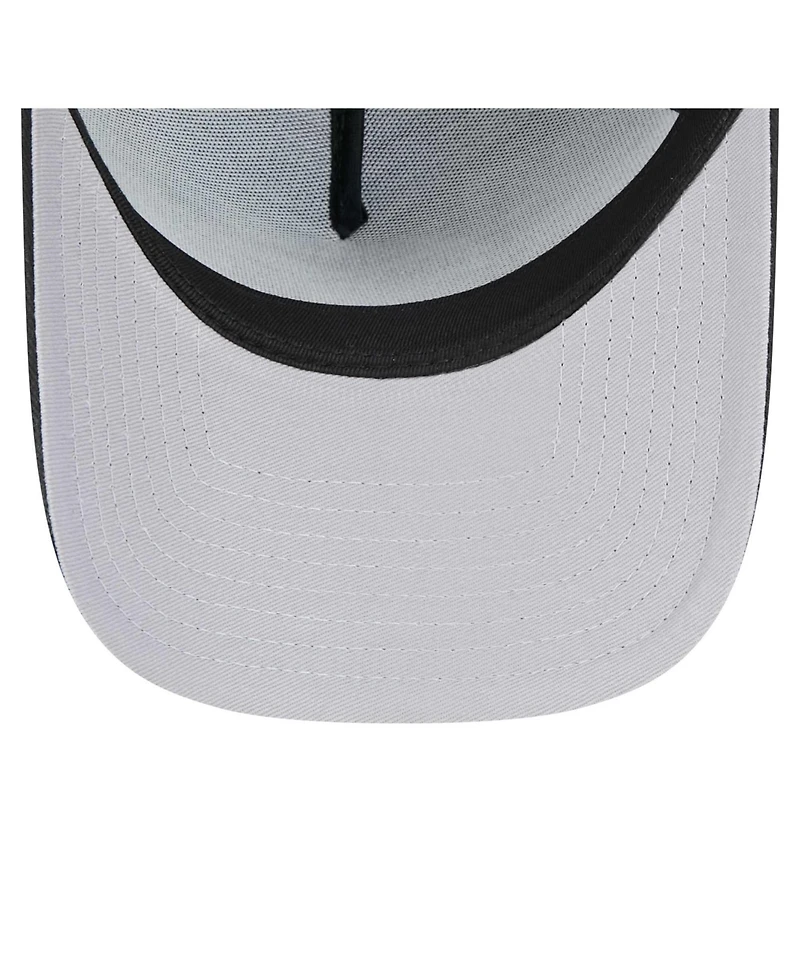 New Era Men's Black Seattle Mariners 9FORTY A-Frame Adjustable Hat