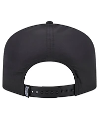 New Era Men's Black Chicago Bulls Vented 9FIFTY A-Frame Snapback Hat