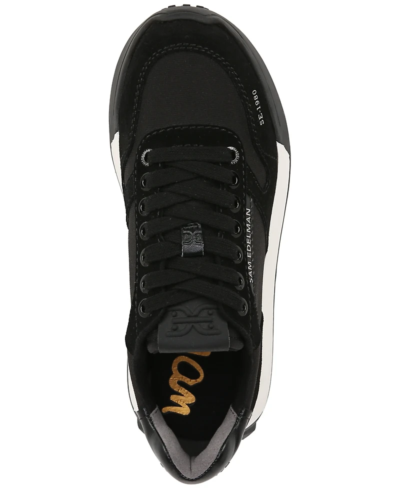 Sam Edelman Women's Layla Lace-Up Jogger Sneakers