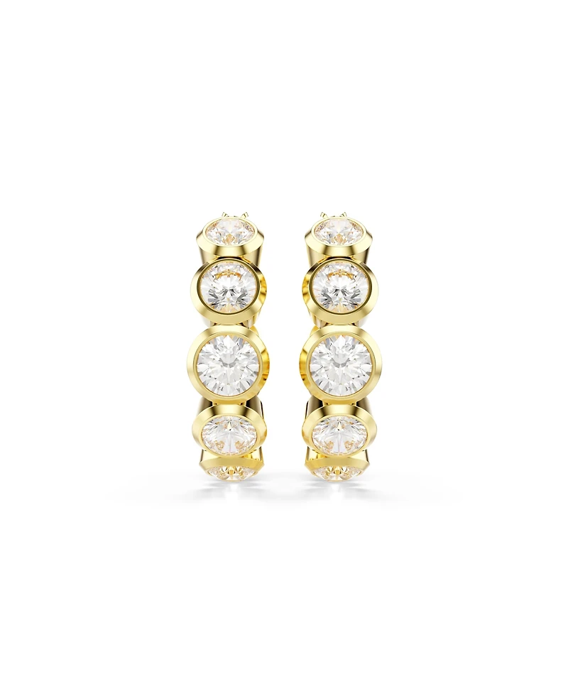 Swarovski Imber Gold-Tone Plated Hoop Earrings