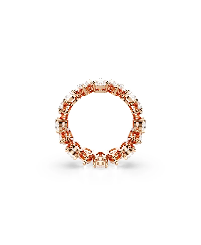 Swarovski Matrix Vittore Rose Gold-Tone Pear Cut Ring