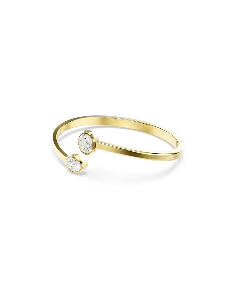 Swarovski Imber Mixed Cuts White Gold-Tone Plated Bangle Bracelet