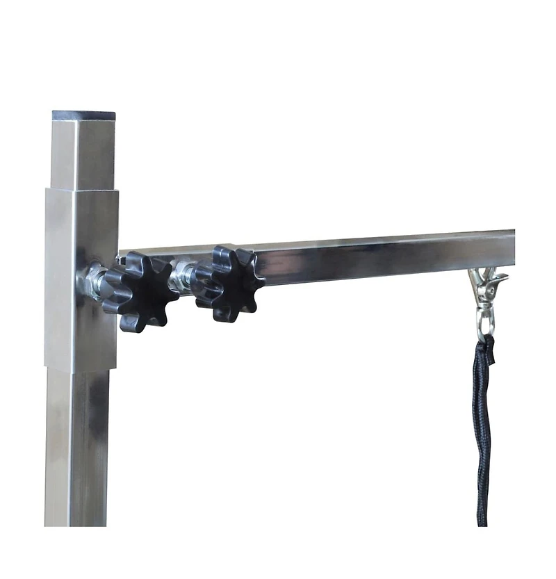 Adjustable Pet Dog Grooming Table with 2 Nooses
