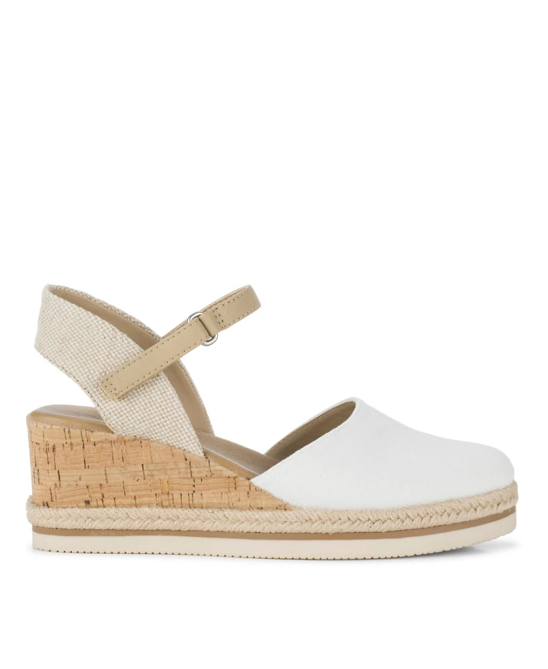 Baretraps Women's Alycia Closed Toe Wedge Sandals