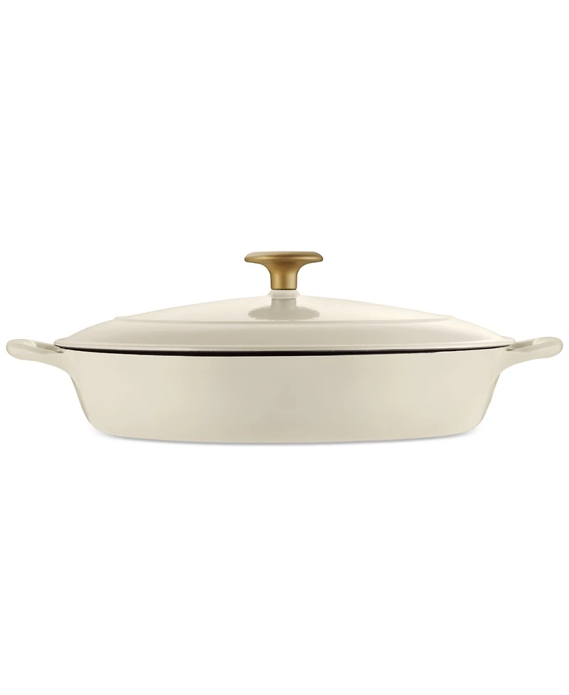 Tramontina Bestow 4-Quart Cast Iron Enameled Braiser with Lid