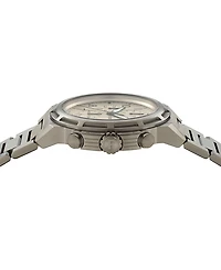 Ferragamo Men's Swiss Chronograph Sport Gunmetal Ion Plated Bracelet Watch 44mm