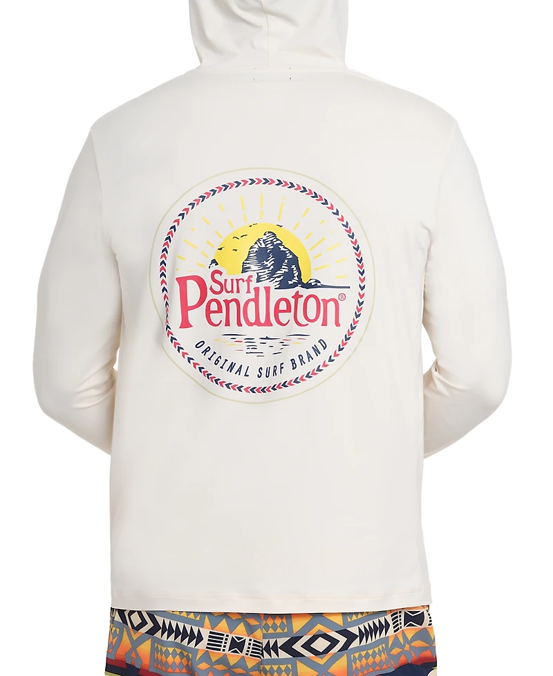 Pendleton Men's Graphic Long-Sleeve Hoodie Rashguard