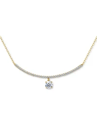 Giani Bernini Cubic Zirconia Pendant Necklace (2-1/6 ct. t.w.), 16" + 2" extender, Exclusively at Macy's