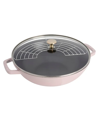 Staub Enameled Cast Iron 4.5-Qt. Perfect Pan with Lid