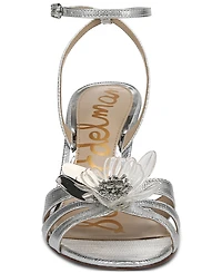 Sam Edelman Women's Joanna Flower-Trim Dress Sandals
