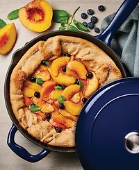 Tramontina Bestow 10-Inch Cast Iron Enameled Skillet with Lid