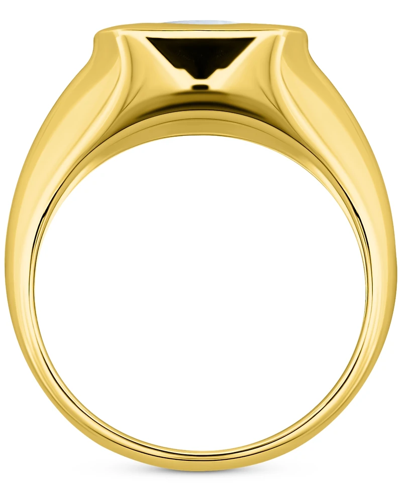 Giani Bernini Cubic Zirconia Bezel Solitaire Ring Sterling Silver, Exclusively at Macy's (Also Available 18k Gold-Plated Silver)
