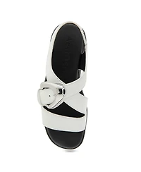 Aerosoles Women's Fez Round Toe Flatform Sandals