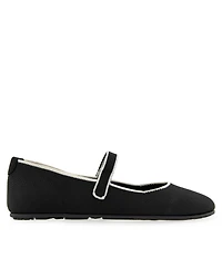 Aerosoles Women's Perry Knit Round Toe Mary Jane Flats