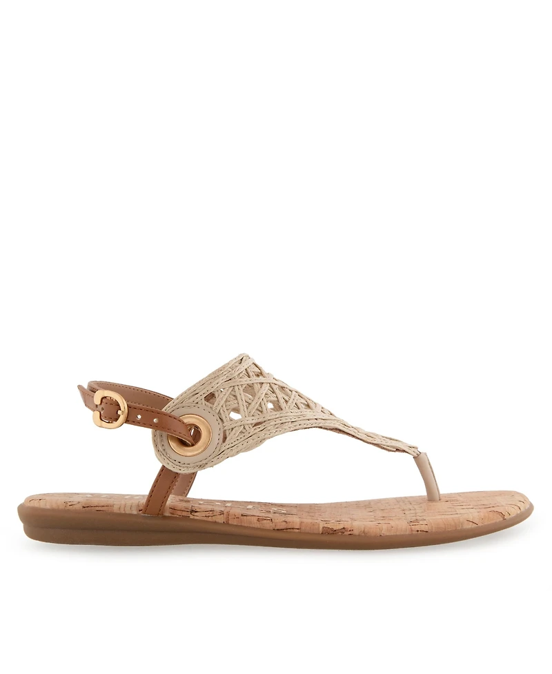 Aerosoles Women's Conclusion Thong Open Toe Sandals