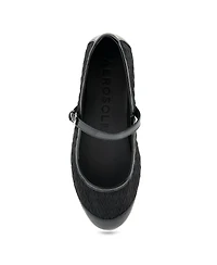 Aerosoles Women's Baylee Round Toe Mary Jane Flats