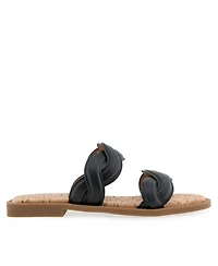 Aerosoles Women's Colette Round Toe Slide Sandals