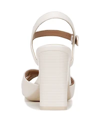 Naturalizer Women's Morgan Open Square Toe Platform Dress Sandals