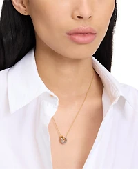 Kate Spade New York Set Stone Interlink Pendant Necklace, 16" + 3" extender