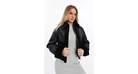 Furniq Uk Women's Genuine Shearling Jacket