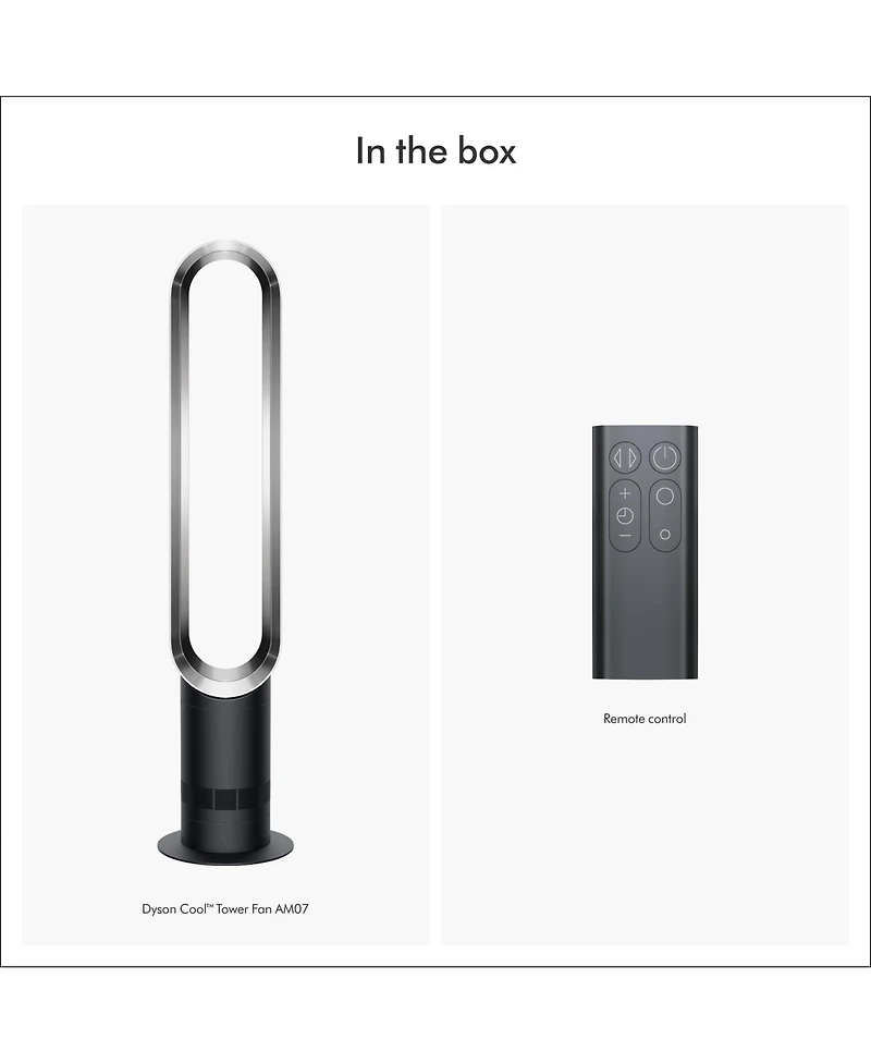 Dyson AM07 Bladeless Tower Fan