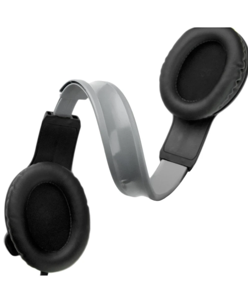 Mee audio KidJamz KJ35 (3 Pack) 3.5mm Kid's Headphones w/ Boom Microphone