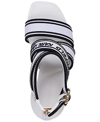 Karl Lagerfeld Paris Women's Careliz Strappy Sandals