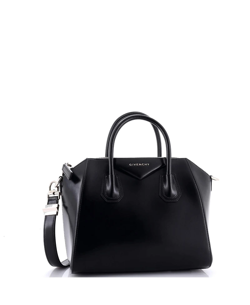 Pre-Owned Givenchy Small Antigona Bag Glazed Leather