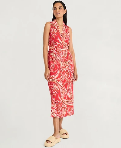 The Good Journey Women's Printed Midi Dress