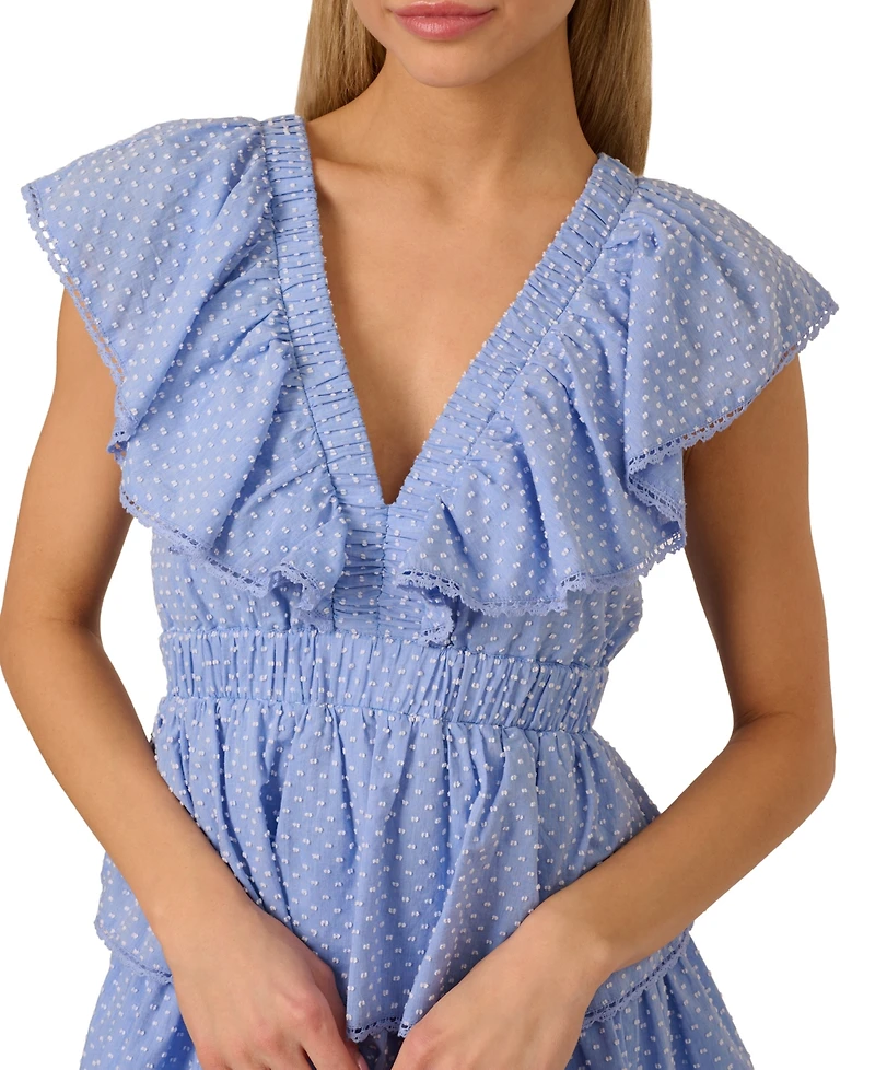 Adrianna by Papell Women's Tiered Mini Dress