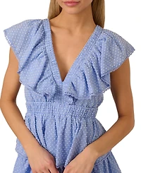 Adrianna by Papell Women's Tiered Mini Dress