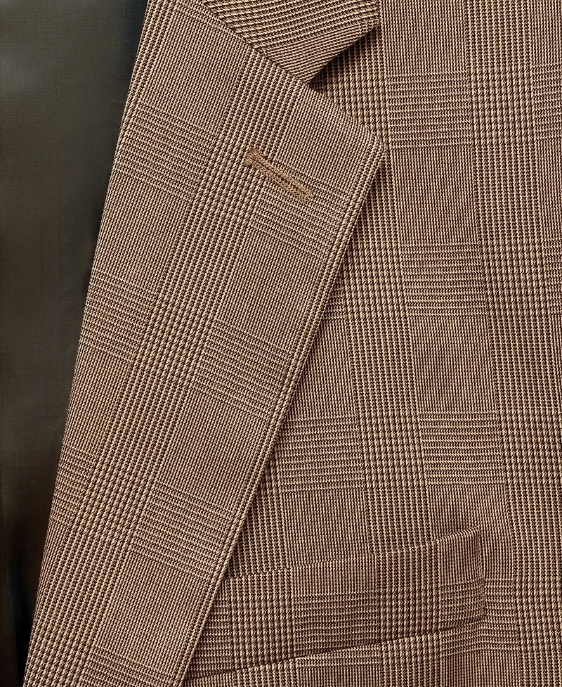 Mango Men's Prince Of Wales Slim-Fit Suit Blazer
