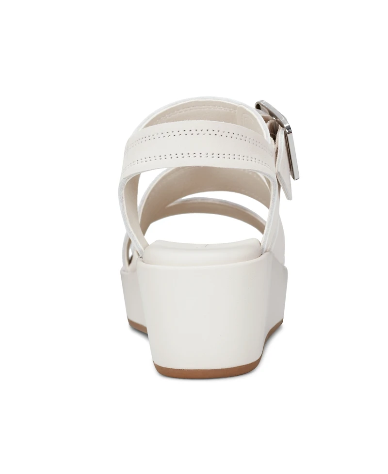 Rockport Women's Anala Strappy Open Toe Casual Wedge Sandals
