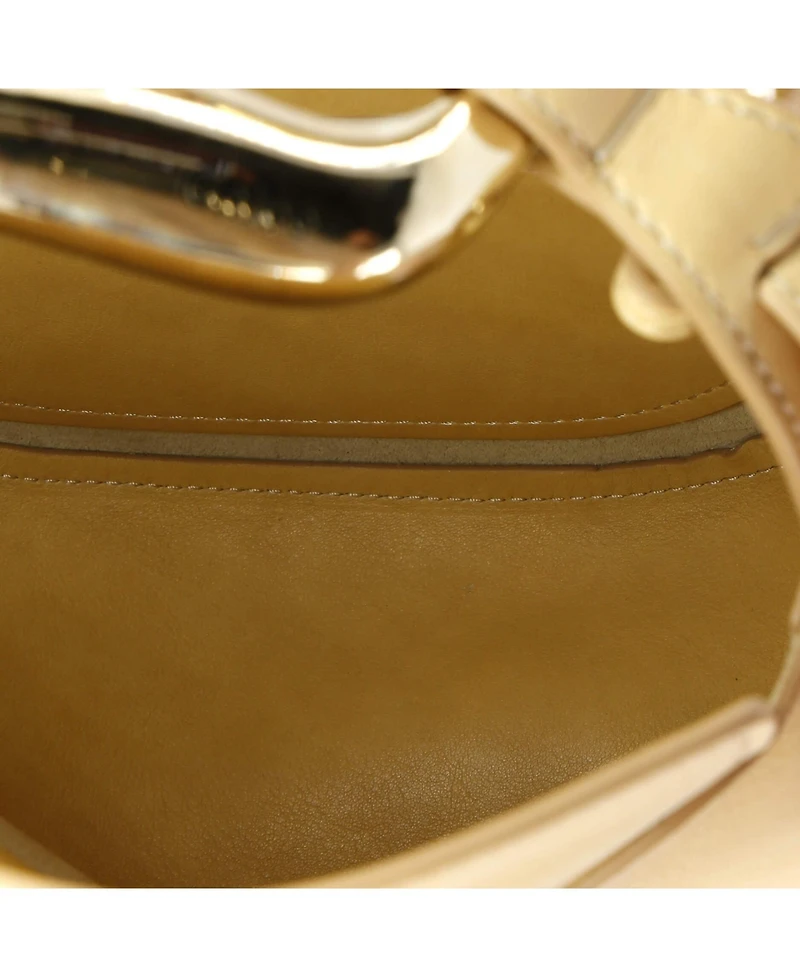 Pre-Owned Chloe Small Kiss Purse Bag Leather