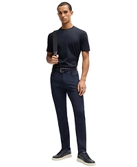Boss by Hugo Men's Collar Stripe Slim-Fit T-Shirt