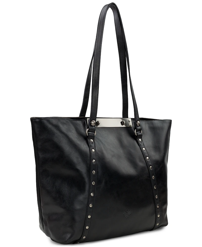 Patricia Nash Benvenuto Smooth Leather Tote