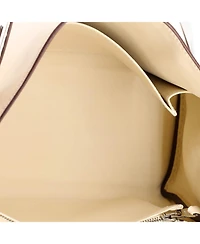 Pre-Owned HERMES Kelly 25 Handbag Light Swift with Palladium Hardware
